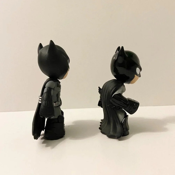 2015 Lot of 2 Funko Mini Batman Figures Arkham Knight 3 Inch Tall Toys - Picture 4 of 11